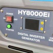 Hyundai HY8000Ei 7.5kW Electric Start Petrol Inverter Generator 230v/115v